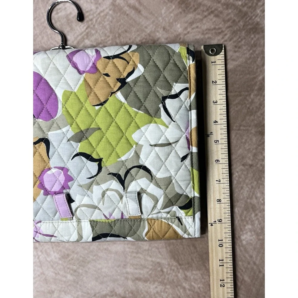 Cream And Green Organizer By Vera Bradley In Great Condition